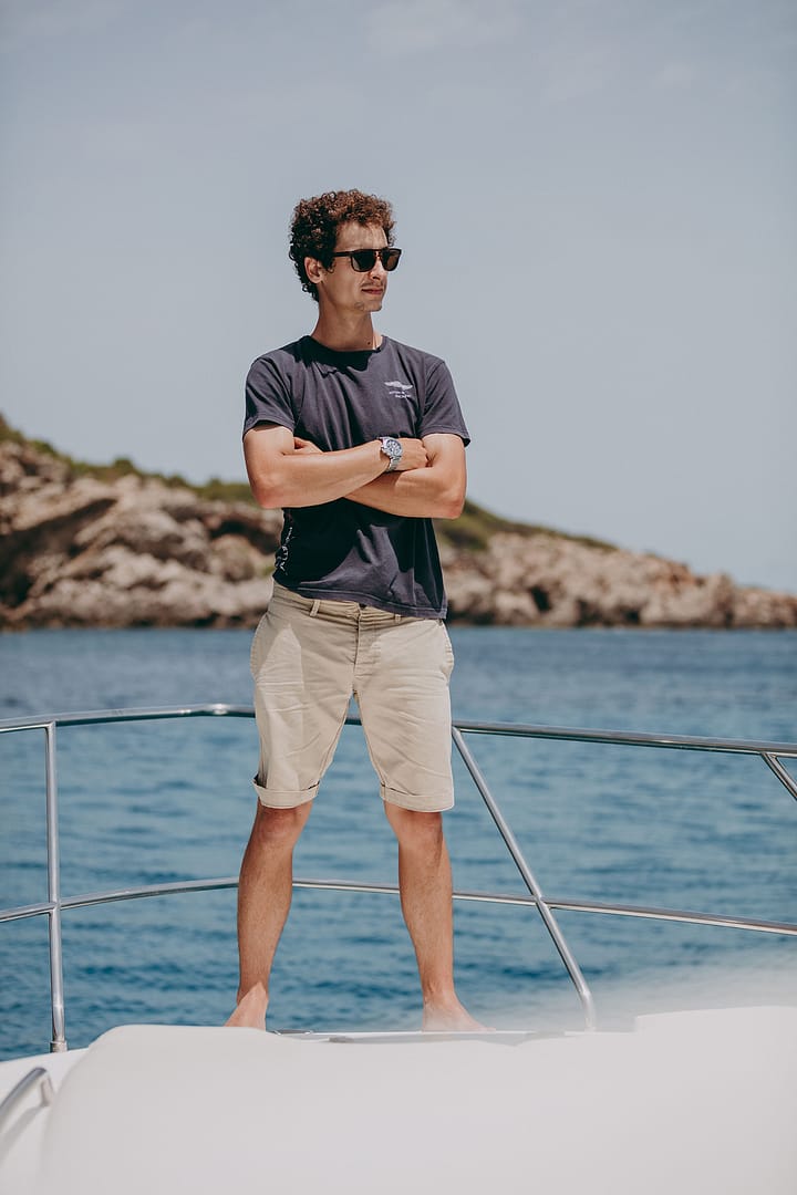 Capitan de barco en Ibiza North Charter